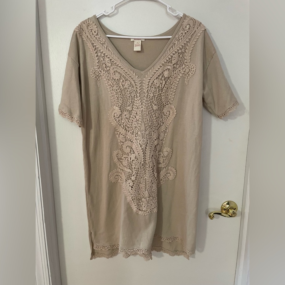 Sundance women dress, size L, 100% cotton, excellent condition
